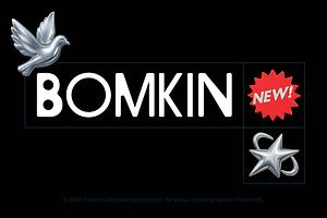 Bomkin Sans Serif Display Type