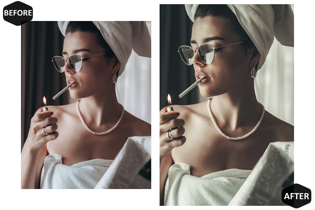 12 Matte Mood Photoshop Actions, an Action Add-On by Hue Palettte Studio (Photo 7 of 10)
