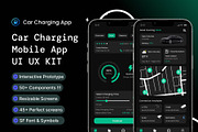 EVCharge Link - EV Charging Apps UI, an UI Kit Template by Muhammad_Ahmad (Thumbnail 1 of 4)
