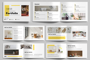Photography Portfolio Design, a Magazine Template by MightyDesign