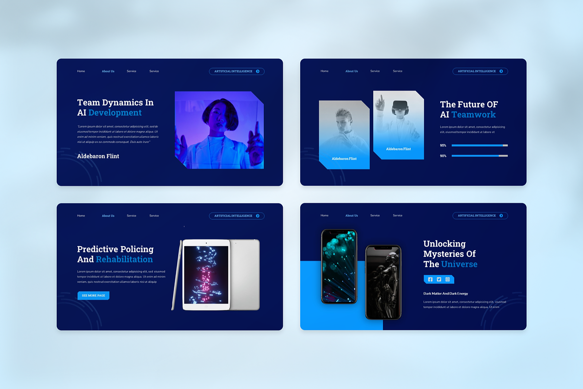 Artificial Intelligence Keynote, a Presentation Template by SquidPixey (Photo 4 of 7)