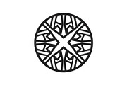Mandala Circle Ornament Vector Bundl, an Illustration by Gaye Art (Thumbnail 21 of 51)