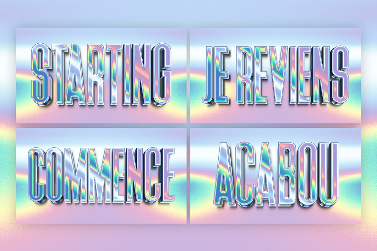 Holographic Stream Overlay, a Templates & Theme by StreamSkins (Photo 2 of 4)