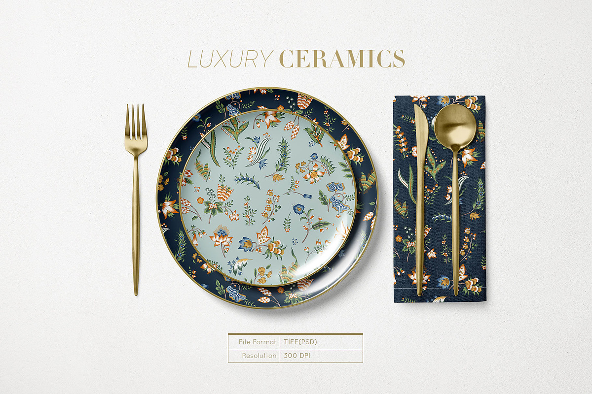 Chintz Heirloom, Intricate Patterns!, a Pattern Graphic by Pink Linen (Photo 10 of 12)