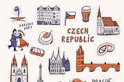 Czech Republic Map, an Illustration by GooseFrol (Thumbnail 6 of 9)