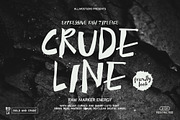 Crude Line, a Handwritten Font by Allmostudio (Thumbnail 1 of 4)