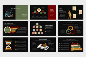 Rozua Vector Infographic Powerpoint