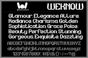 Quick Shot font, a Sans Serif Font by weknow (Thumbnail 5 of 8)