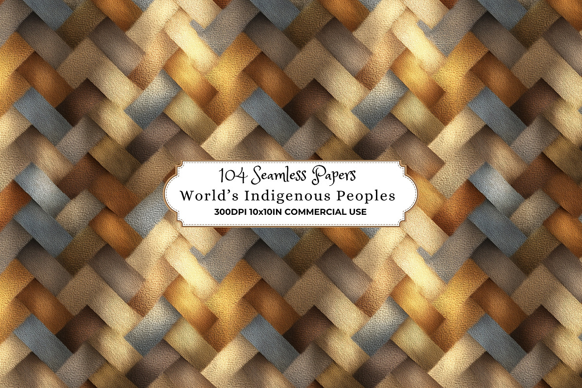 World’s Indigenous Peoples Patterns, a Pattern Graphic by Nicole Branger Art (Photo 4 of 38)