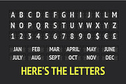 3 Editable Airport boards & alphabet, an Object Graphic by voin_Sveta (Thumbnail 3 of 3)