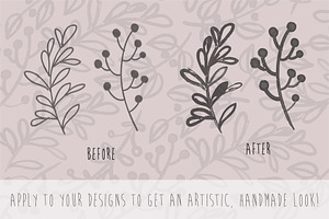 Illustrator Hand Drawn Soft Brushes