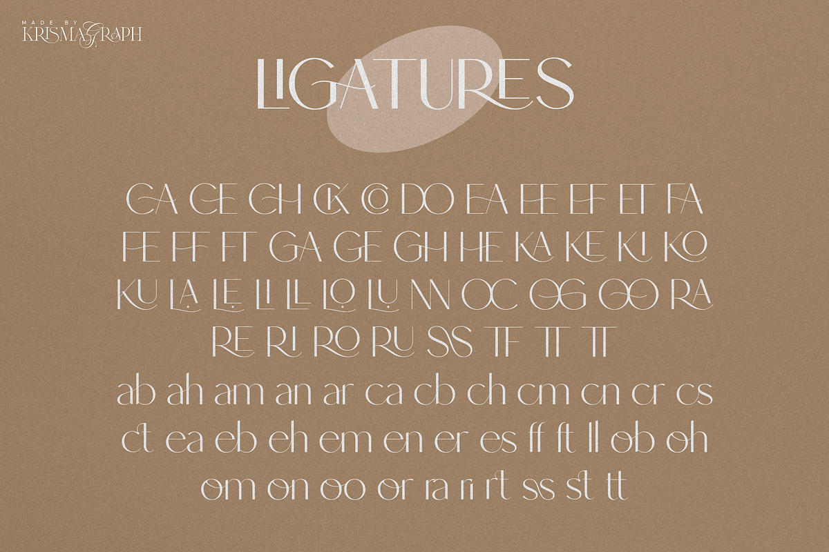 Eternal Spring | Elegant Sans Family, a Sans Serif Font by Krismagraph (Photo 12 of 14)