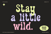 Boovela || Retro Groovy Display Font, a Serif Font by Ermedia Studio (Thumbnail 2 of 10)