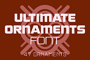 Ultimate Ornaments Font, a Symbol Font by GG Design (Thumbnail 1 of 7)