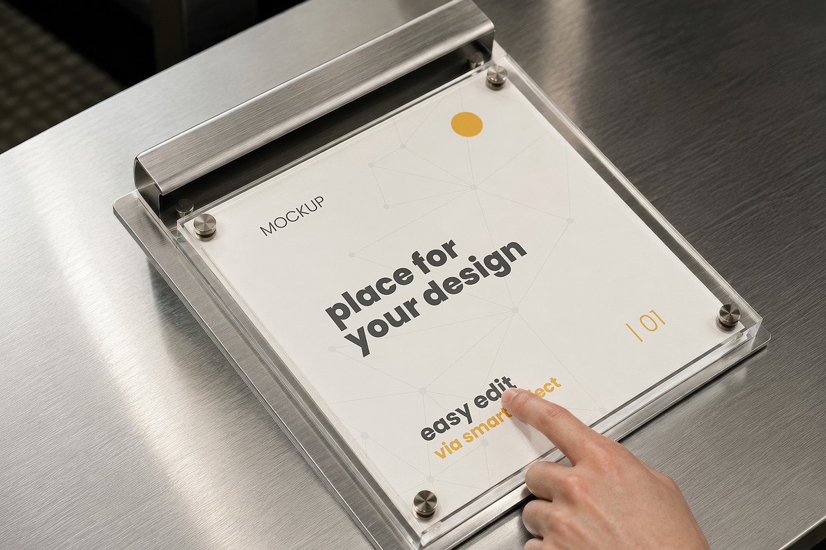 Food Menu Mockups Collection, an Advertising Mockup by Luuqas Design (Photo 5 of 10)