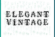 Floral decorative TTF font, a Font by SketchArtStudio (Thumbnail 5 of 6)