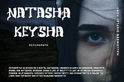 Spooky Night - Halloween Display, a Handwritten Font by Arendxstudio (Thumbnail 4 of 9)