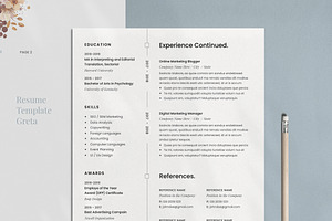 Resume Template Canva