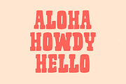 Billy Dalton Font - Western Font, a Serif Font by ariodsgn (Thumbnail 5 of 5)