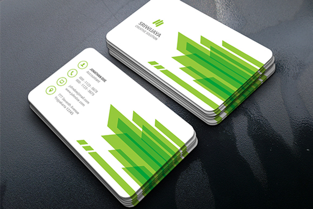 Natural Corporate Business Card, a Business Card Template by InfinityArt (Photo 1 of 2)