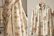 Delicate Tossed Botanical Vignettes, a Pattern Graphic by Print Diaries (Thumbnail 5 of 5)