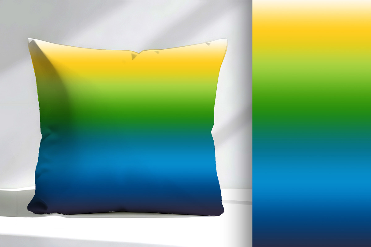 Tropical Gradient Yellow Green Blue, a Background Graphic by Sharon Schwalbe (Photo 4 of 7)