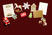 Nutcracker Noel Christmas Collage, an Object Graphic by Anzhelika (Thumbnail 7 of 9)