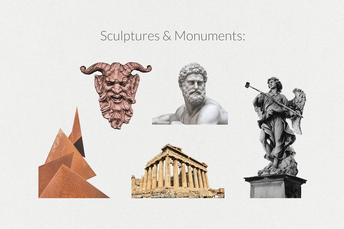 250+ Elements - Collage Creator Pack, an Object Graphic by Digi Life (Photo 23 of 32)
