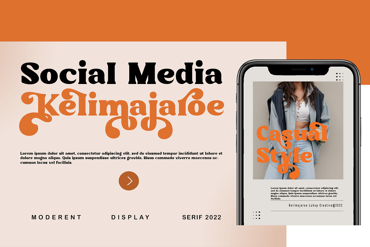 Kelimajaroe | Bold Vintage, a Serif Font by LuhopCreative (Photo 3 of 11)