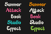Alopyu - Bubble Fun Display Font, a Handwritten Font by Mockmenot (Thumbnail 5 of 6)