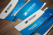 Corporate Business Card CM064, a Business Card Template by annozio (Thumbnail 1 of 4)