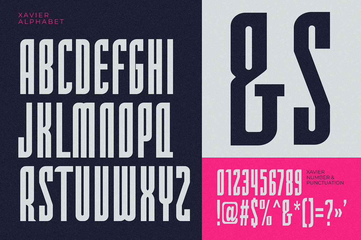 Xavier Futuristic Sans Serif Font, a Sans Serif Font by Perfectype (Photo 10 of 10)