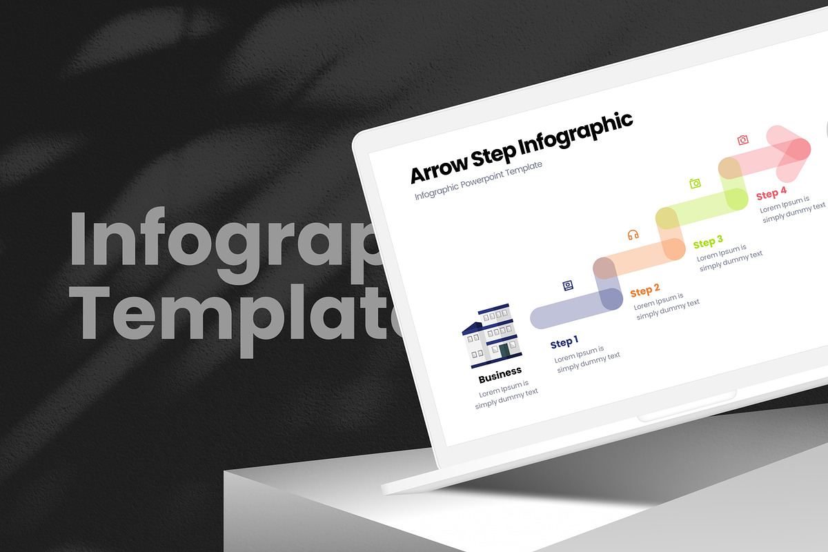 Arrow Step - Infographic Presentation Template