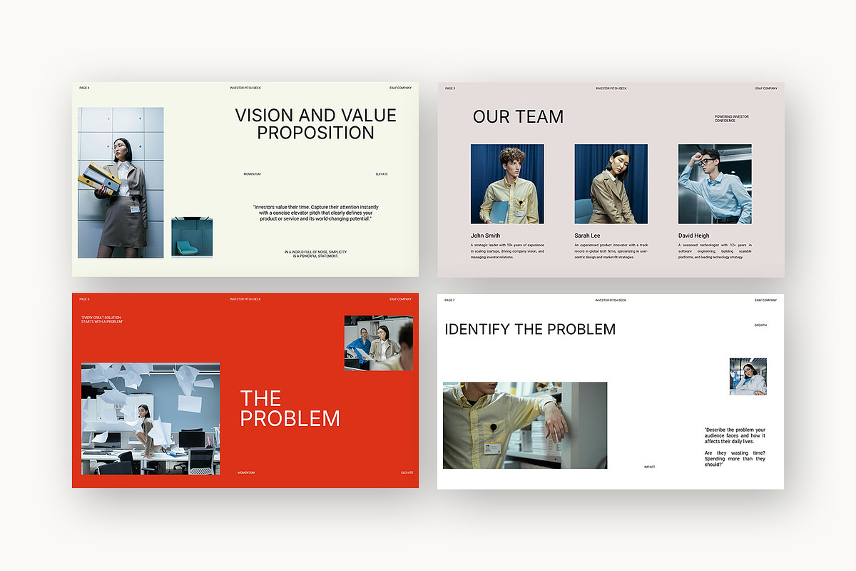 Eraf : Startup Pitch Powerpoint, a Presentation Template by Punkl Camp (Photo 3 of 16)