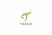 Trend Letter T Logo design, a Branding & Logo Template by yopie (Thumbnail 1 of 3)