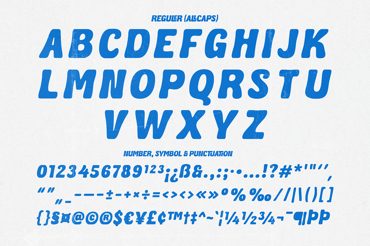 Coastline - A Bold Display Font, a Handwritten Font by Ainun Jinan (Photo 10 of 12)