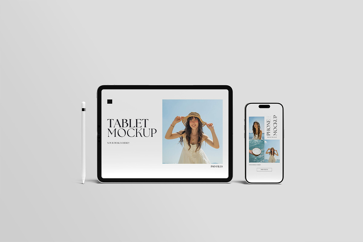 Tablet and Phone Mockup, an iPhone Mockup by Graphiculon (Photo 8 of 11)