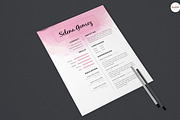 Professional CV and CoverLetter, a Resume Template by Emaholic Template (Thumbnail 4 of 5)