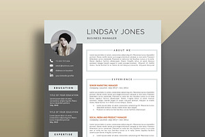 Professional Resume/CV Template.