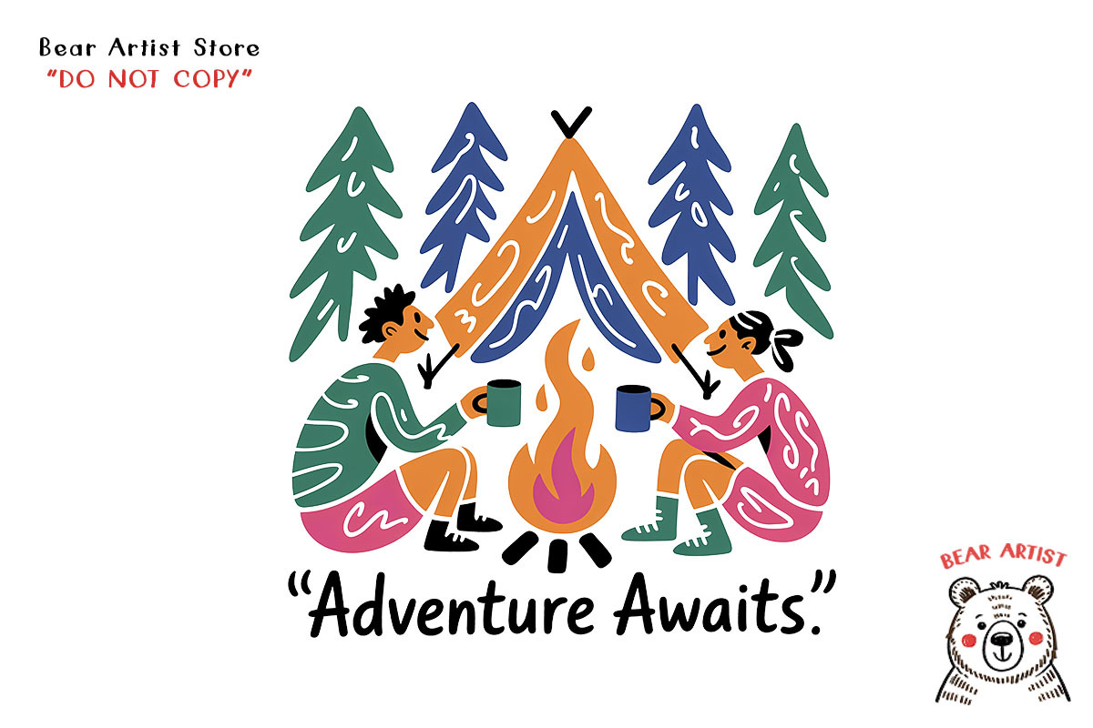 Camping Life Sublimation PNG Bundle, a Graphic by GlitterCraft (Photo 43 of 101)