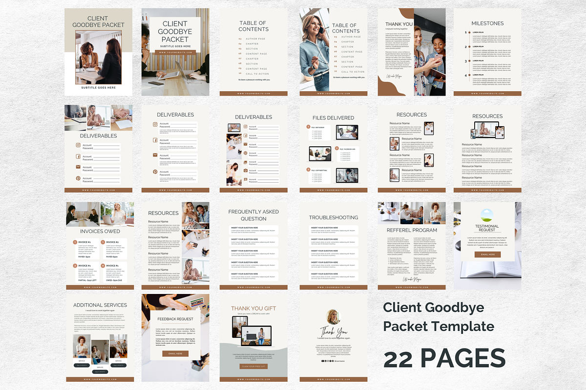 Client Goodbye Offboarding Template, a Magazine Template by Social Assumptions (Photo 3 of 15)