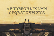 Detective - Typewriter Typeface, a Serif Font by HipFonts (Thumbnail 2 of 9)