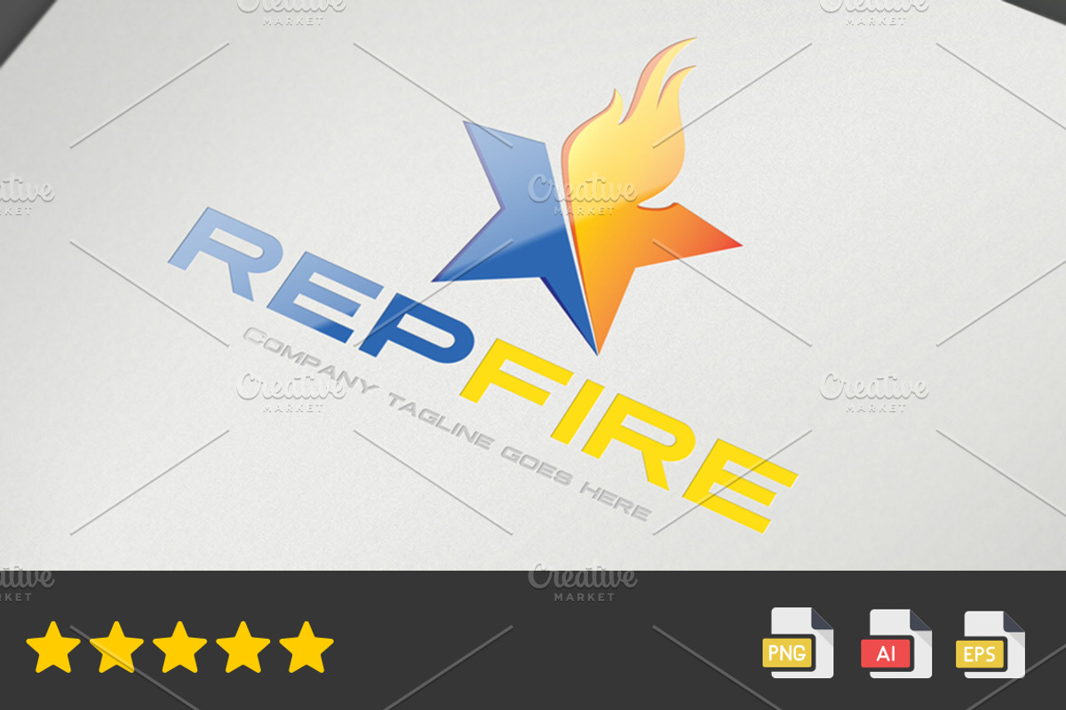Reputation Management Logo Template, a Branding & Logo Template by RexForce (Photo 4 of 4)