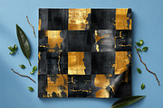 Gold Glam Seamless Velvet Pattern, a Pattern Graphic by Canvas Craft (Thumbnail 8 of 9)