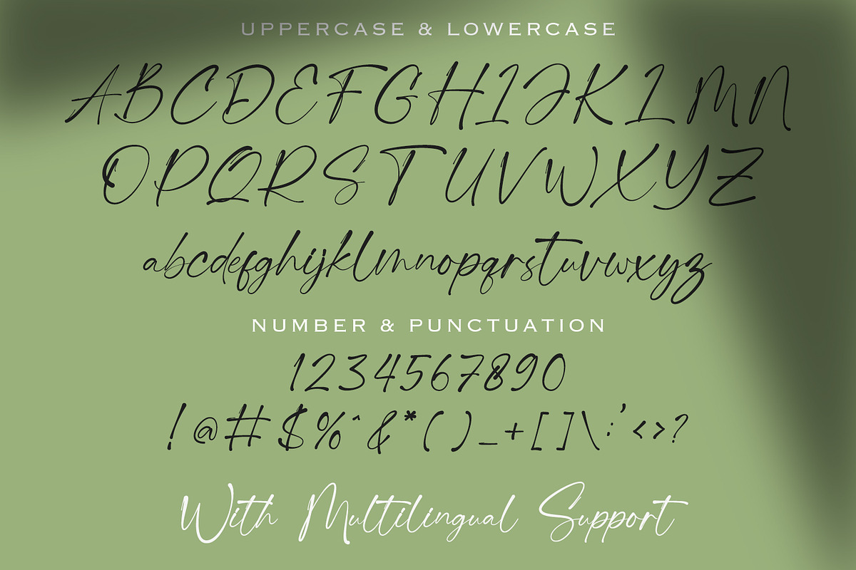 Jademy Script - Signature Font, a Script Font by Imiftype Studio (Photo 7 of 7)