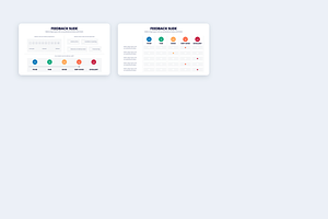 Feedback Illustrator Templates