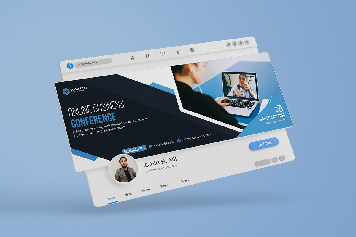Social media post & FB Cover & Flyer, a Design Template by zahidhossainalif (Photo 4 of 4)