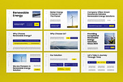 White Renewable Energy Google Slide, a Presentation Template by graphicook (Thumbnail 2 of 4)