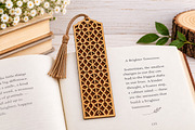 Geometric Lattice Bookmark SVG File, an Object Graphic by Libby Wishes (Thumbnail 2 of 3)