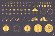Moon & Star Magic Celestial pack, an Object Illustration by Alisovna (Thumbnail 12 of 14)